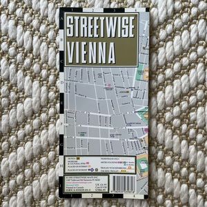 Streetwise Vienna Street Map City Folded Laminated Austria